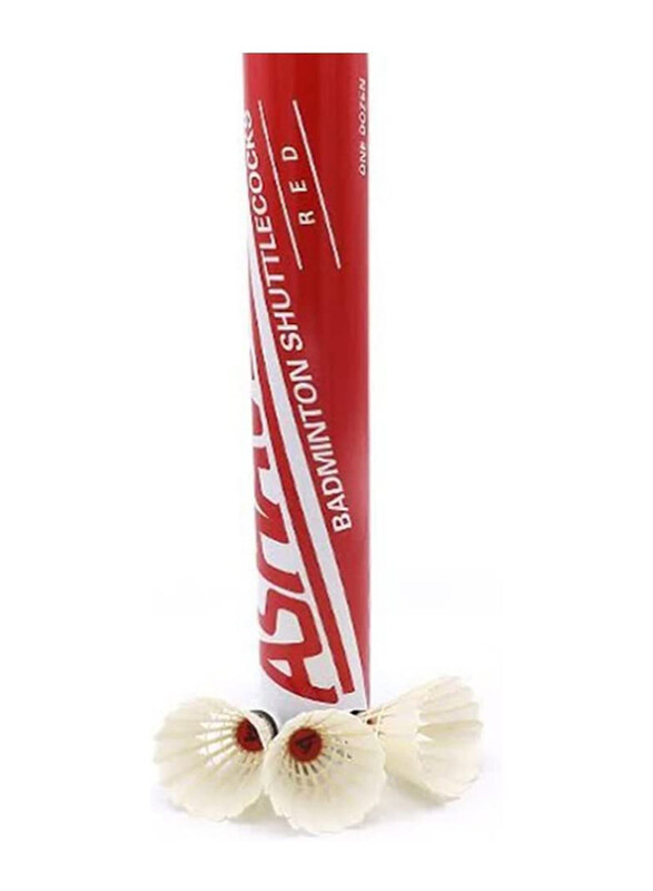 

Ashaway Shuttlecock, 3 Piece, Red