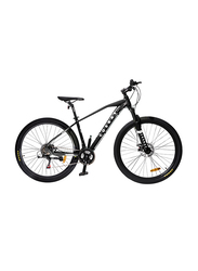 Cosray Pro Evo 500 Mountain Bike, 27.5 Inch, YS727, Black Matt