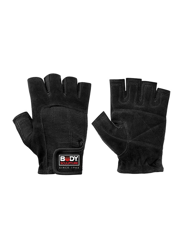 

Body Sculpture Training Gloves, BJBW-99-H03, Small, Black/Red
