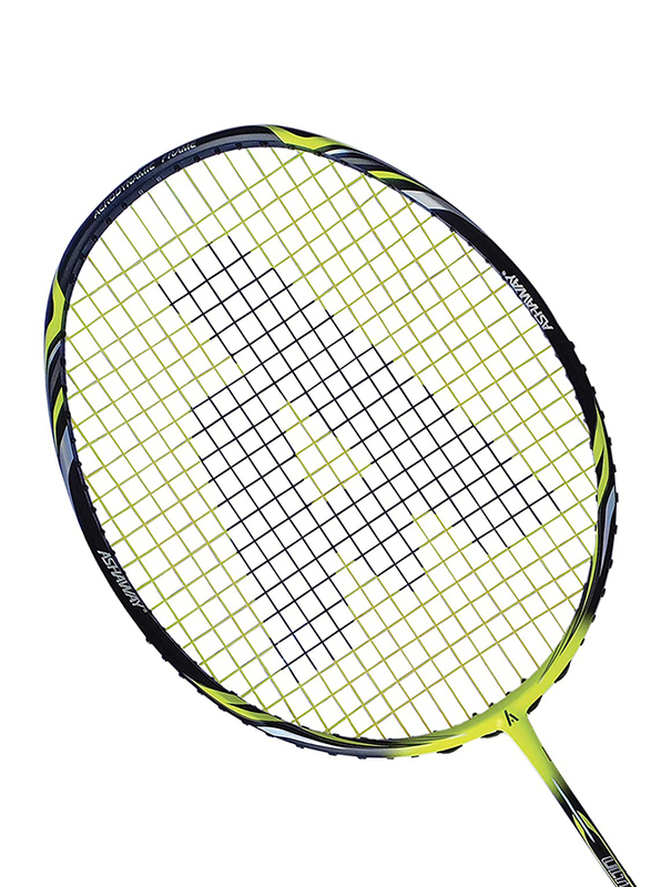 Ashaway Ultra Speed Strung Badminton Rackets with Cover, Yellow/Black