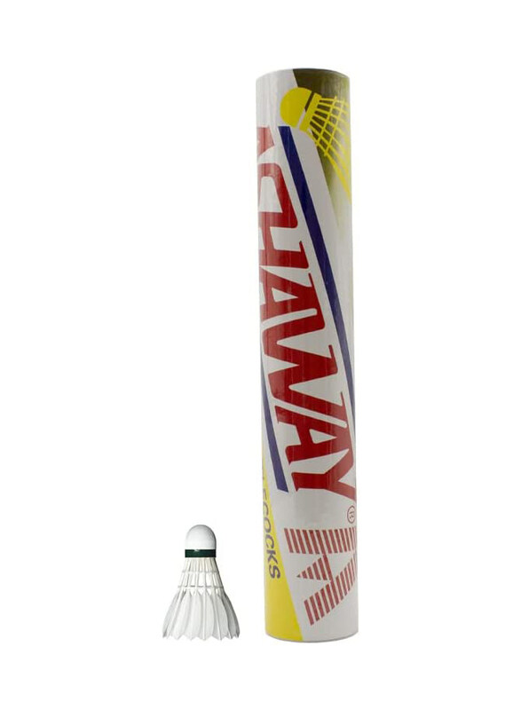 

Ashaway Speed 77 Shuttlecock Service, 1 Piece, White