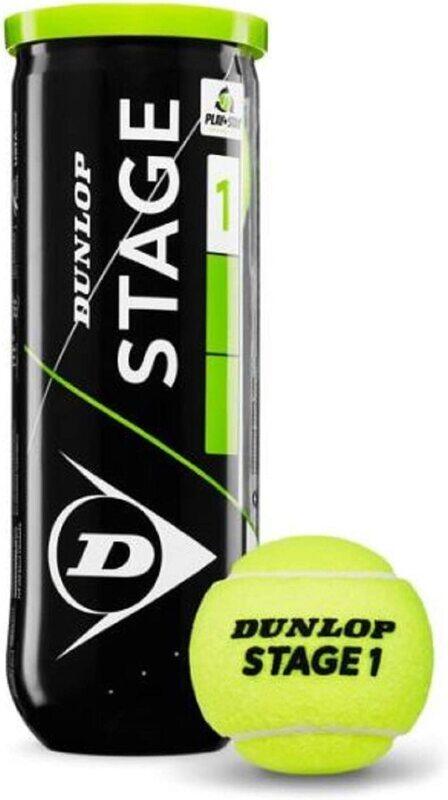 

Dunlop Stage 1 Tennis Ball, 3 Piece, Green