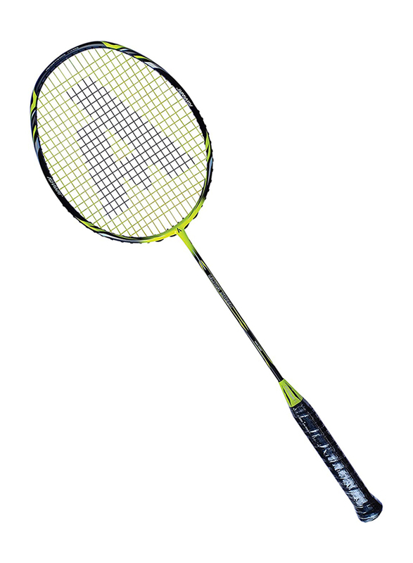 Ashaway Ultra Speed Strung Badminton Rackets with Cover, Yellow/Black