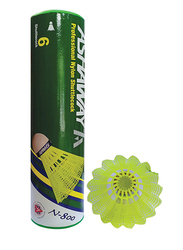 Ashaway N-800 Nylon Shuttlecock, Medium, Yellow