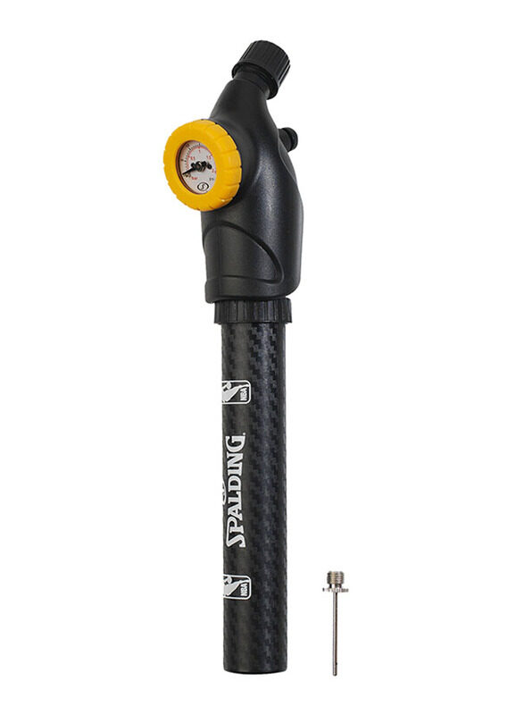 

Spalding Dual Action Pump With Gauge, Black