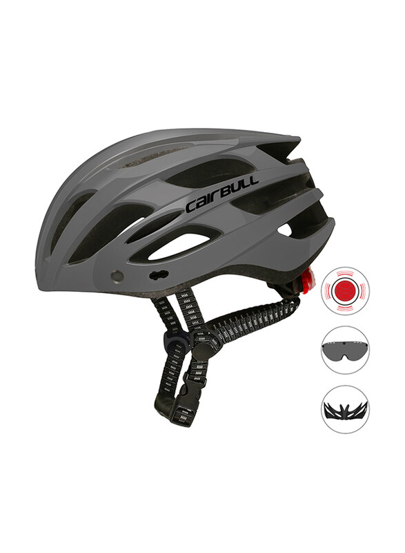 

Cairbull Medium/Large Spark Cycling Helmet, Grey