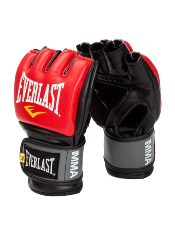 

Everlast Large-Extra Large Pro Style MMA Grappling Gloves, Red