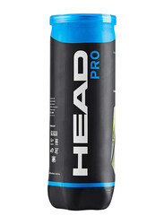 Head Pro Tennis Balls, 3 Piece, Green