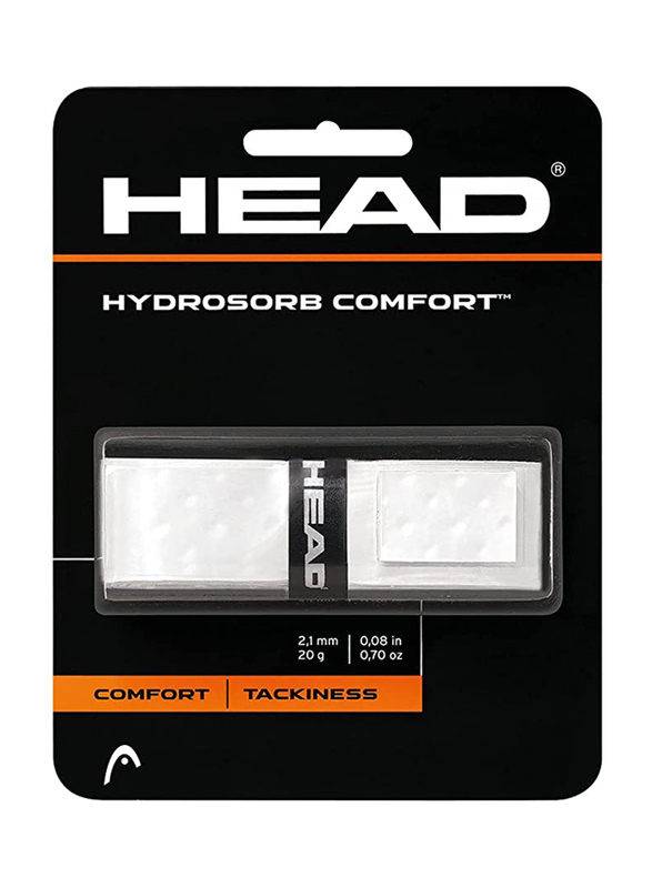 Head Hydrosorb Comfort Tennis Grip, 285313, White