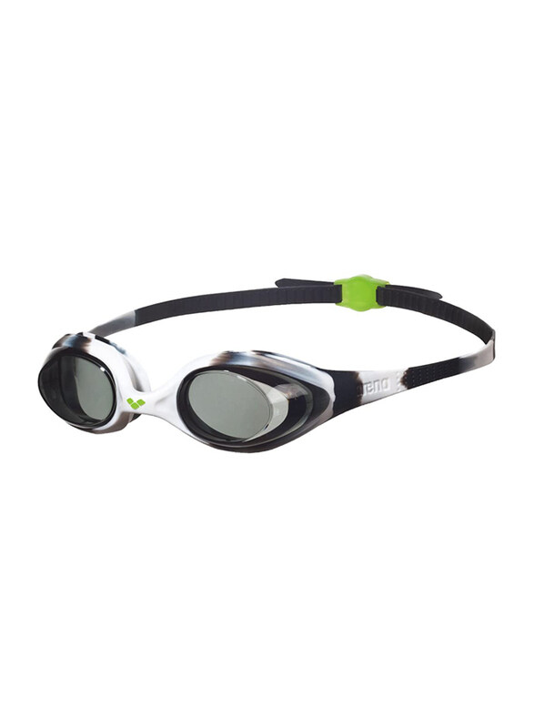 

Arena Spider Swimming Goggles, Black/White/Grey