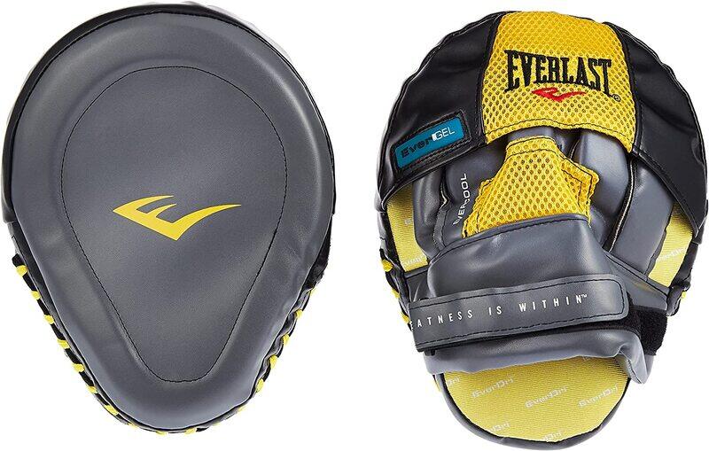 

Everlast Evergel-Gl Mantis Punch Mitts, Grey/Yellow