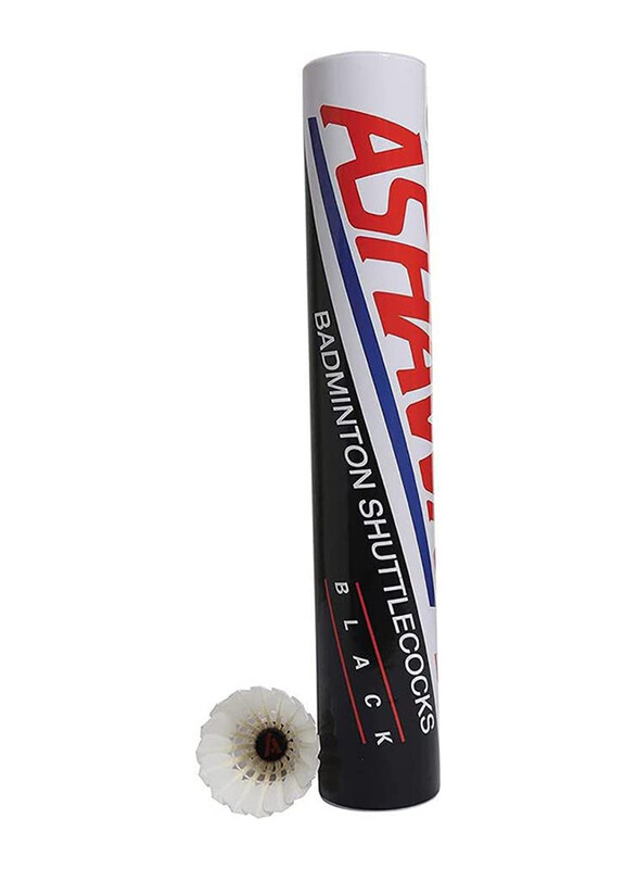 

Ashaway Speed 76 Feather Shuttlecock, 12 Piece, Black