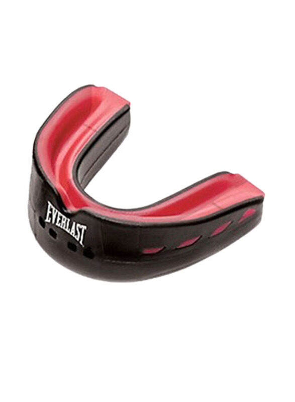 

Everlast Single Mouth Double Protection, Black/Red