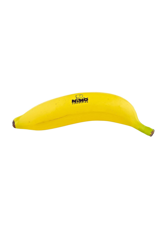 Nino NINO597 Plastic Banana Shaker, Yellow