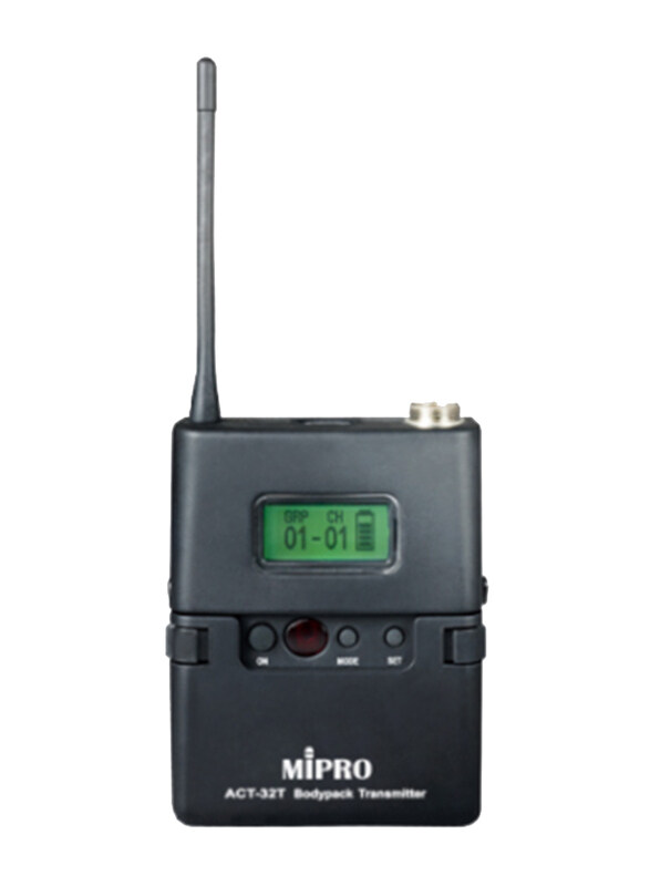 

Mipro UHF Bodypack Transmitter, ACT-32T, Black