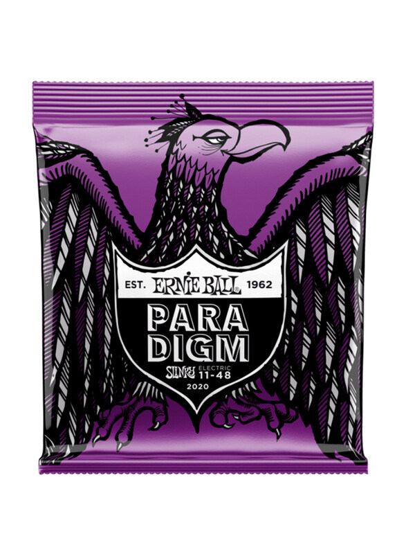 

Ernie Ball Power Slinky Paradigm Electric Guitar Strings, 11-48 Gauge, P02020, Purple