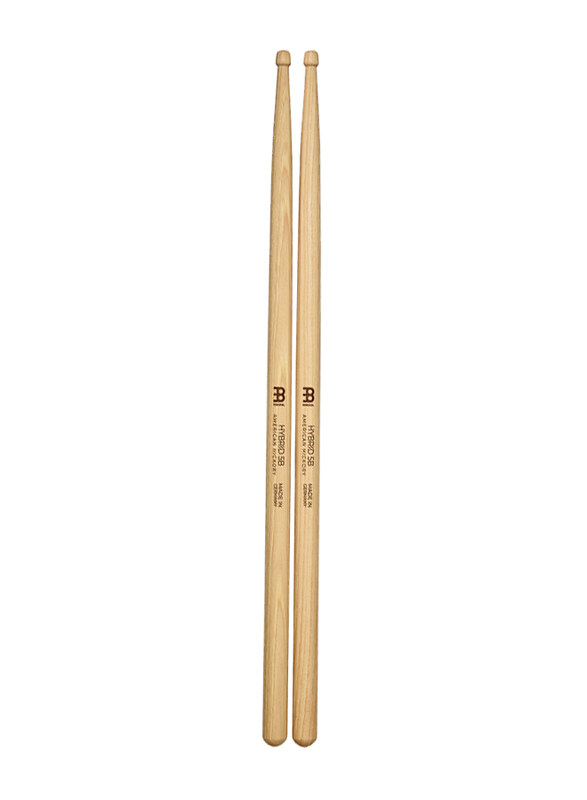 

Meinl SB107 Hybrid 5B Drum Stick, 16.25 Inch, Beige