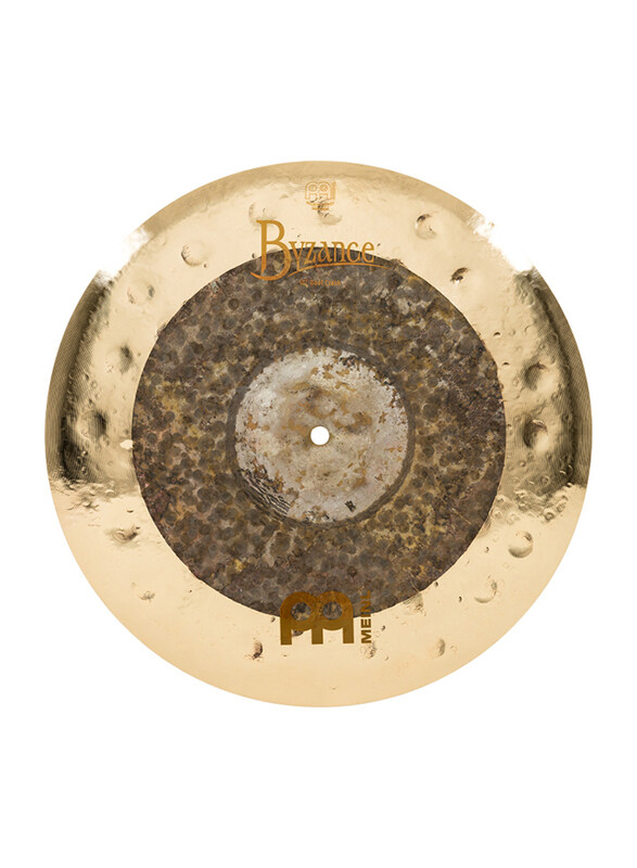 

Meinl B16DUC Byzance Dual Crash Cymbal, 16 Inch, Gold/Brown