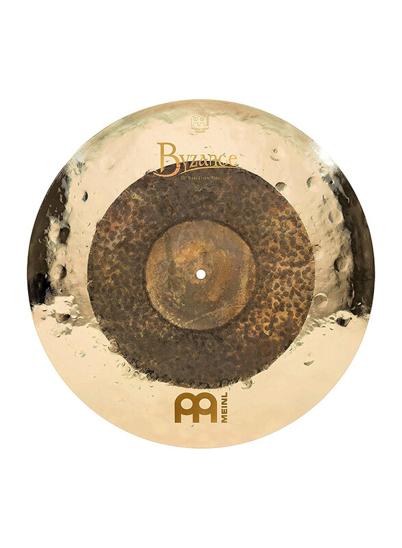 

Meinl B20DUCR 20-inch Byzance Extra Dry Dual Crash Ride Cymbal, Gold/Brown
