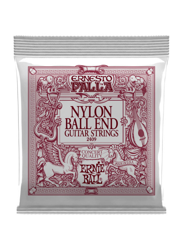 

Ernie Ball Ernesto Palla Classical Guitar Treble String, P02409, Black