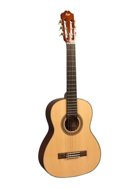 Flight C100NA 3/4 Classical Guitar, Walnut Fingerboard, Beige