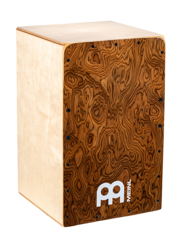 

Meinl Meil SC100BW Snare Cajon 100, Burl Wood Brown