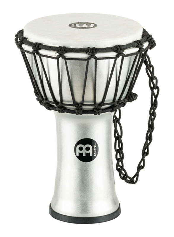 

Meinl JRD-S Jr. Series Synthetic Djembe, 7 Inch, Silver