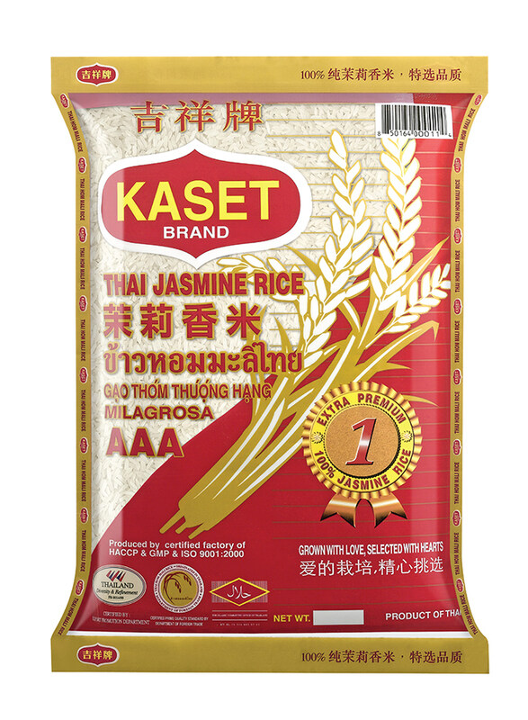 

Kaset Thai Hommali Jasmine Rice, 2 Kg