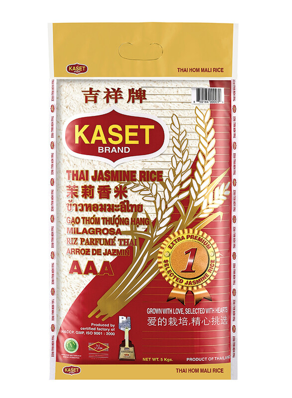 

Kaset Thai Hommali Jasmine Rice, 5 Kg
