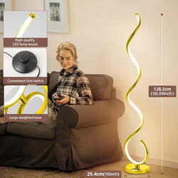 Modern Floor Lamp For Living Room Gold