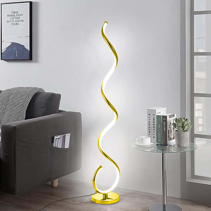 Modern Floor Lamp For Living Room Gold