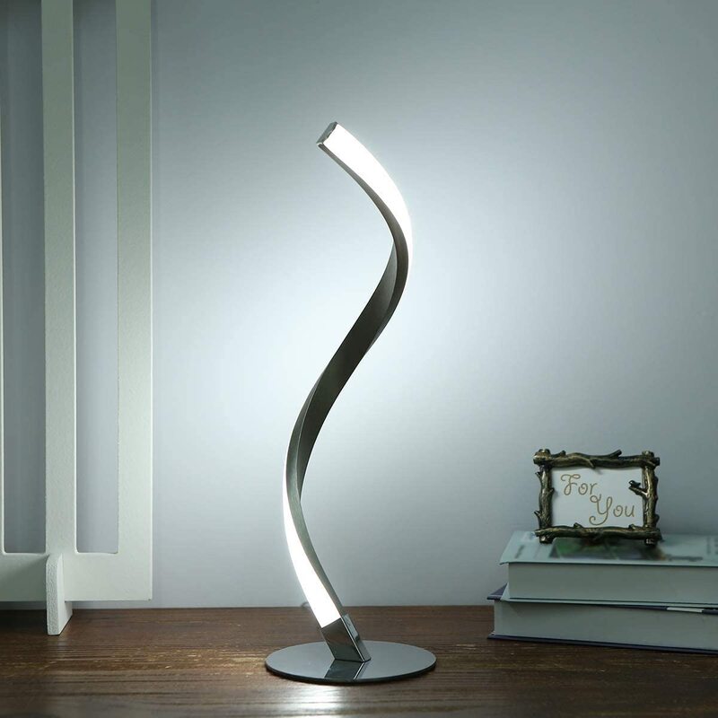 Modern Curved Bedside Reading Lamp (3 colors)
