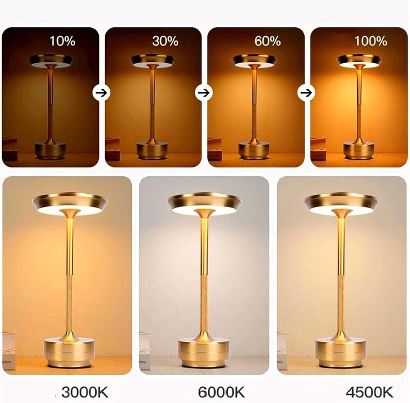 HOCC Luminous Elegance Table Lamp Gold