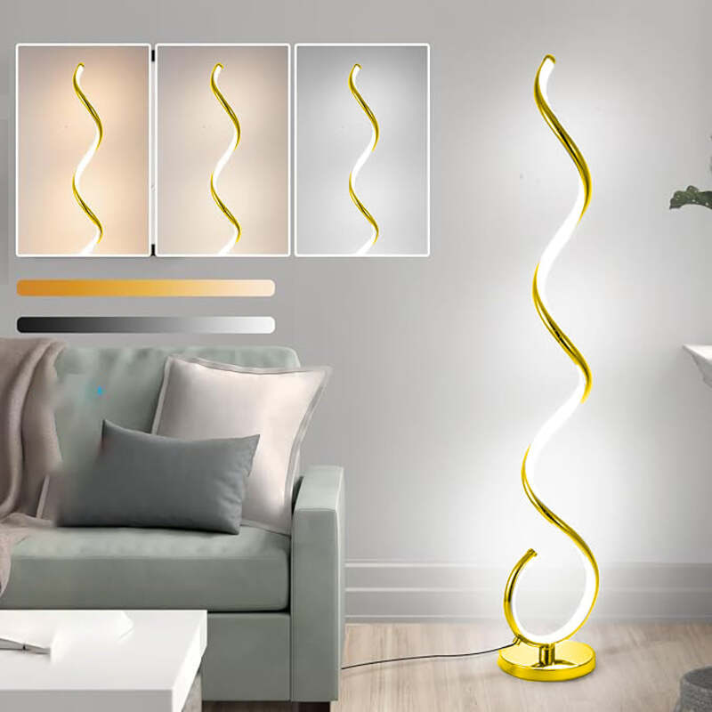 Modern Floor Lamp For Living Room Gold