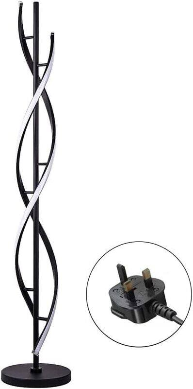 HOCC Twisted Arc Lamp Black Colour 155cm