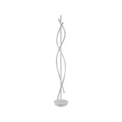 Creative Spiral LED DNA Floor Lamp White