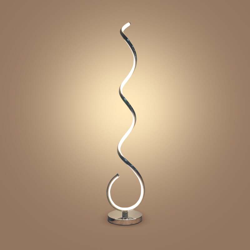 Modern Floor Lamp For Living Room Silver