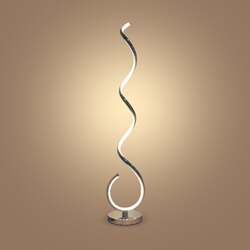 Modern Floor Lamp For Living Room Silver