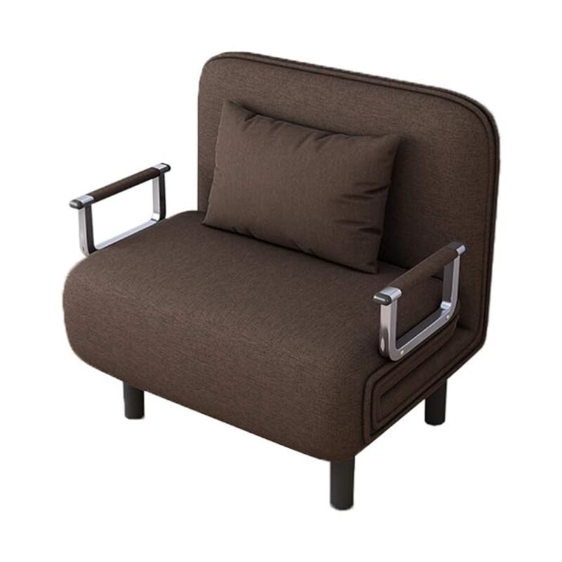 HOCC Convertible Sofa Bed Brown