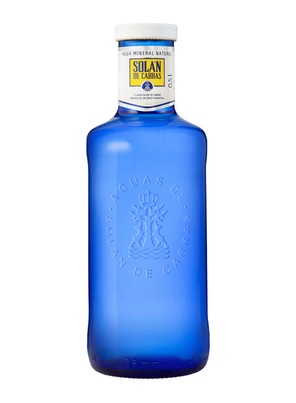 Solan De Cabras Glass Bottled Still Natural Mineral Water, 12 x 500ml