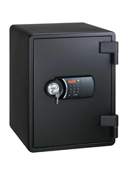 Eagle Fire Resistant Digital Key Lock Safe, YES-M031DK, Black