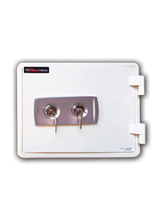 Eagle Fire Resistant Digital Key Lock Safe, SS-M020KK, White