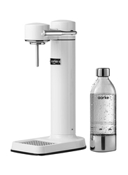 Aarke Carbonator III Premium Carbonator/Sparkling & Seltzer Water Maker with Pet Bottle, 2 Pieces, AAC3-White, White