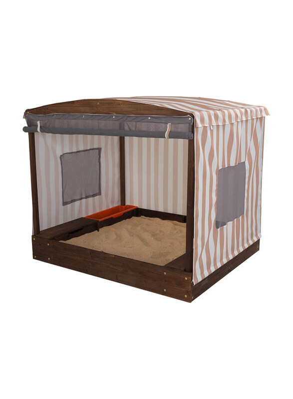 

Kidkraft Cabana Sandbox, Beige/White, Ages 3+