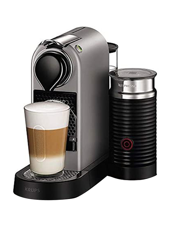 Nespresso Citiz & Milk Coffee Maker, XN760B, Silver