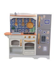 Kidkraft Mosaic Magnetic Play Kitchen, 7 Pieces, Ages 3+, Multicolour