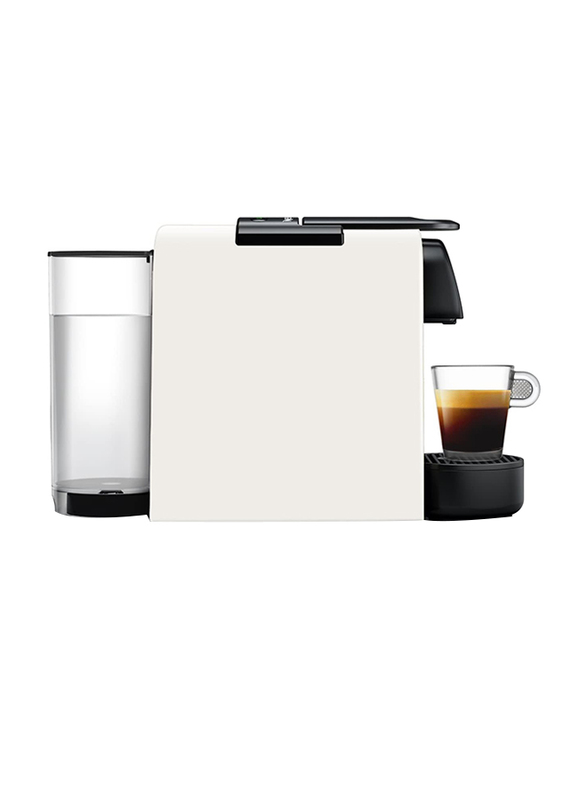 Nespresso 0.6L Magimix Essenza Mini Coffee Machine with Aeroccino Milk Frother, 1310W, Pure White
