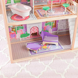 Kidkraft Ava Wooden Dollhouses Playset, Ages 3+
