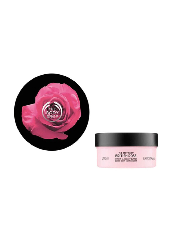 

The Body Shop British Rose Instant Glow Body Butter Beurre Corps, 200ml