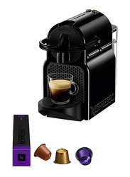 Nespresso Inissia Coffee Machine, 1260W, D40, Black